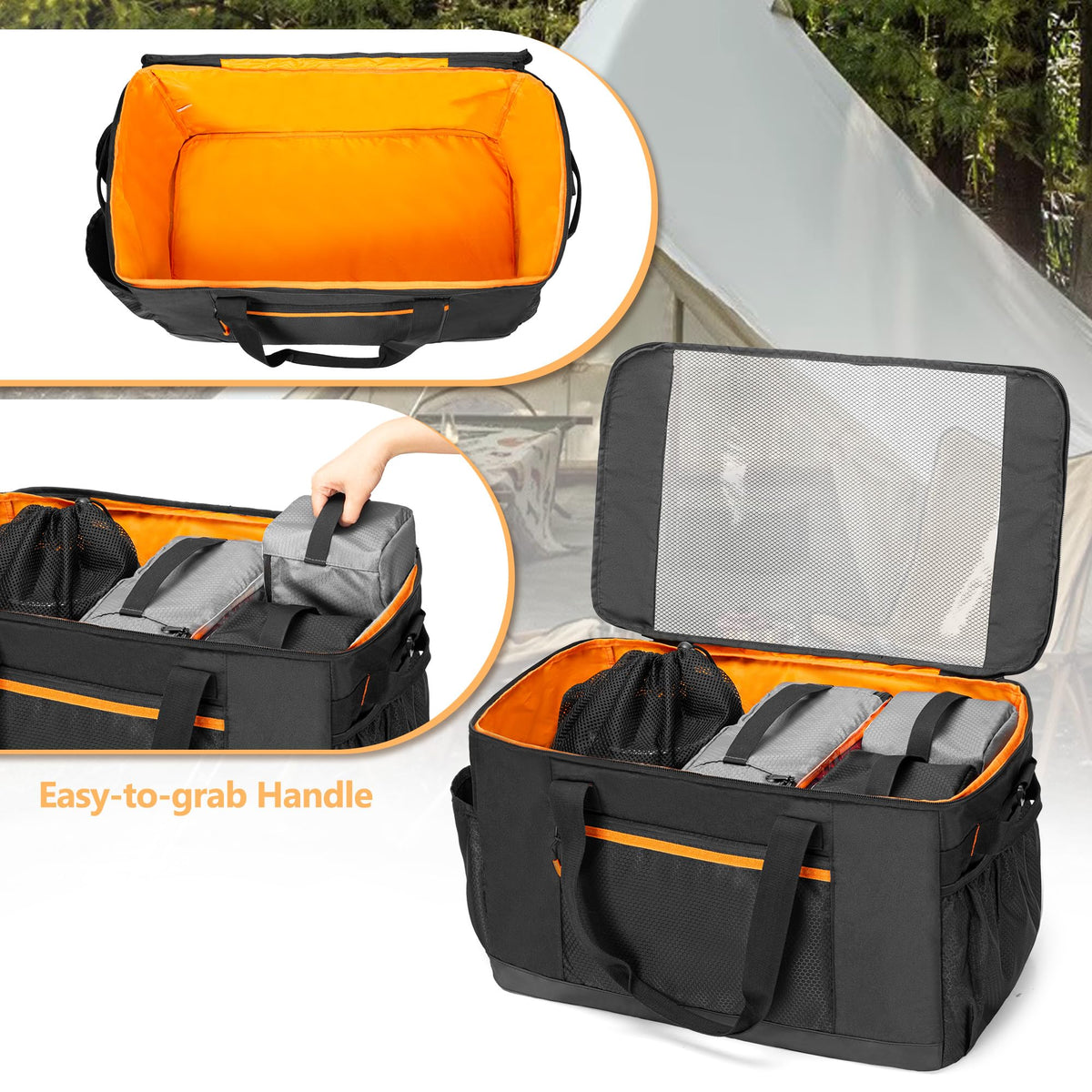 45L 5-in-1 Camping Gear Organizer