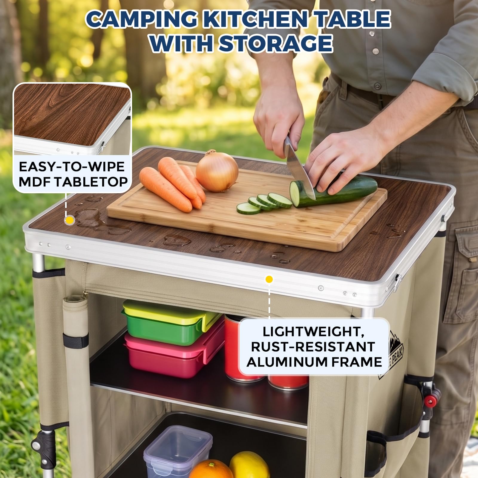 EAGLE PEAK Outdoor Camping Table