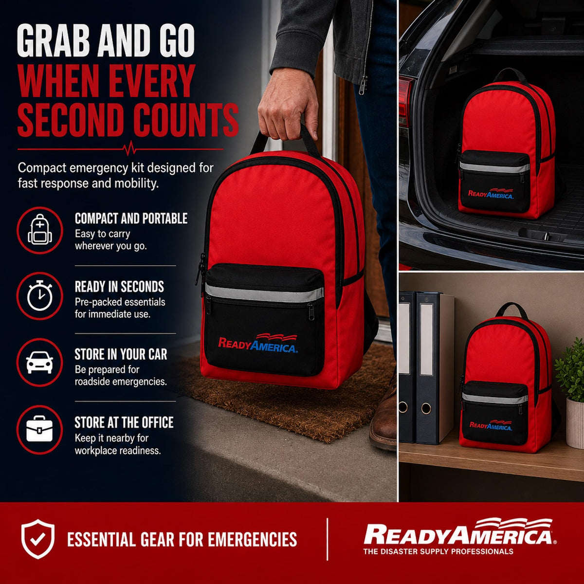 Ready America Backpack