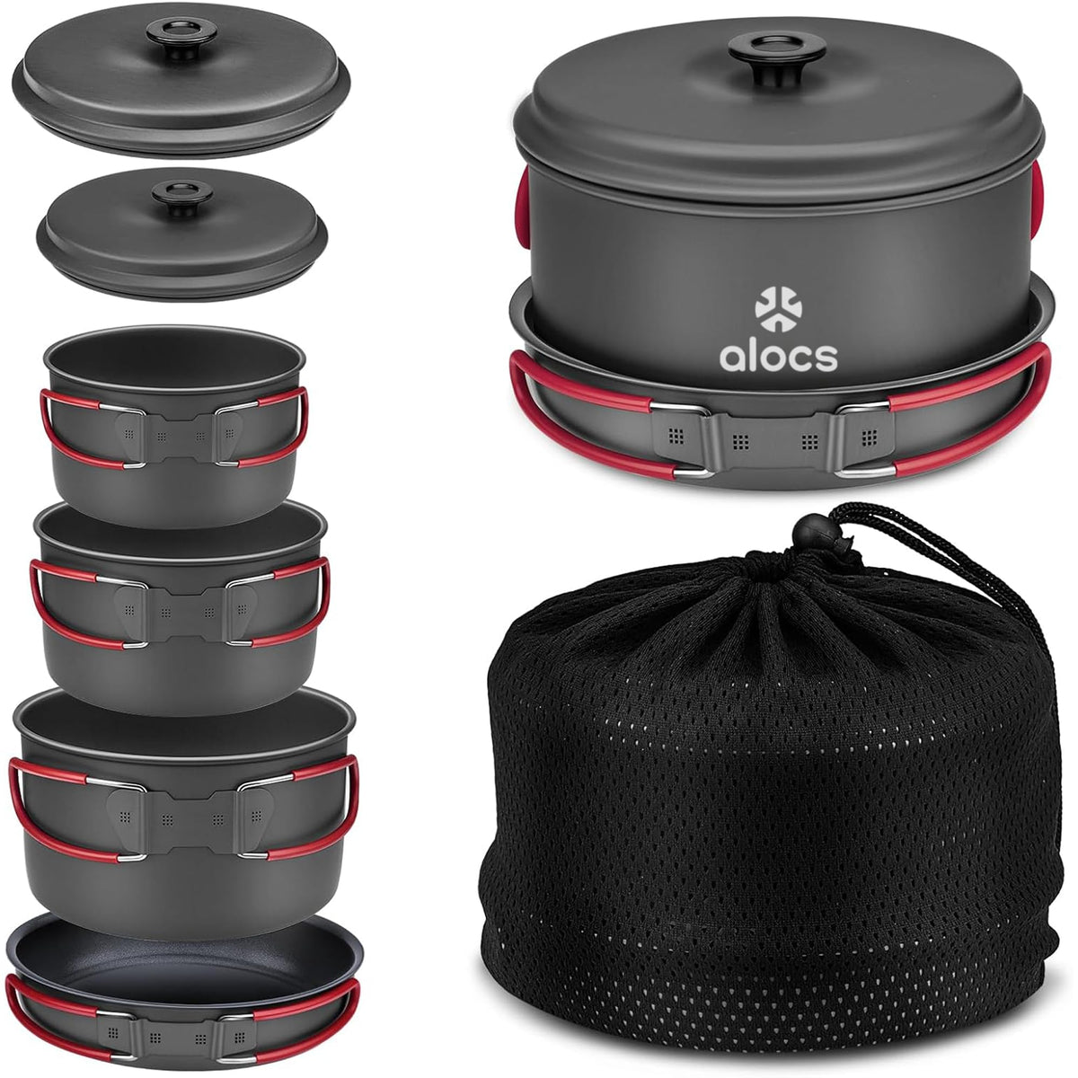 Compact Camping Cookware Set