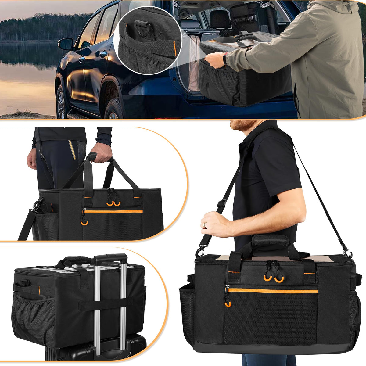 45L 5-in-1 Camping Gear Organizer