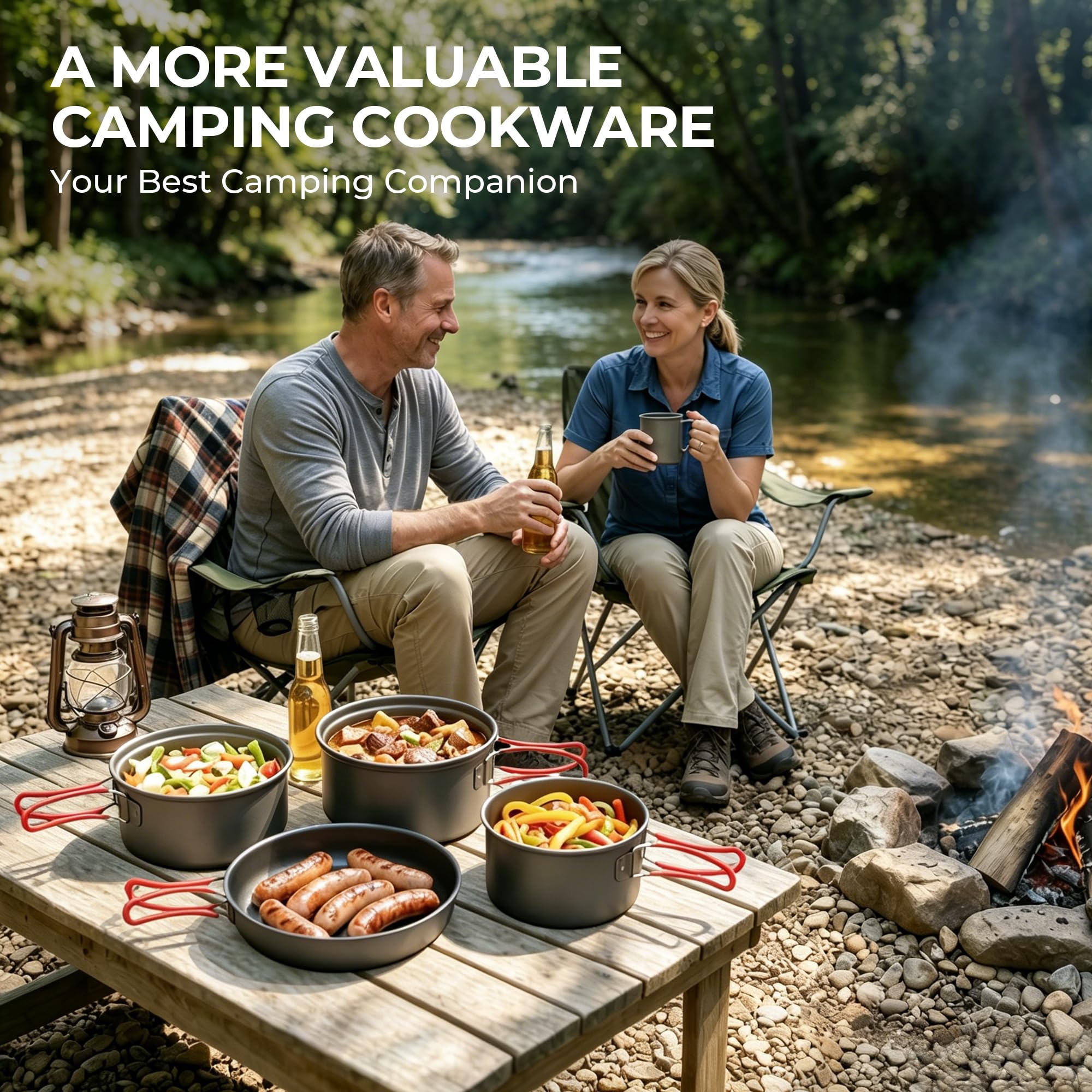 Compact Camping Cookware Set