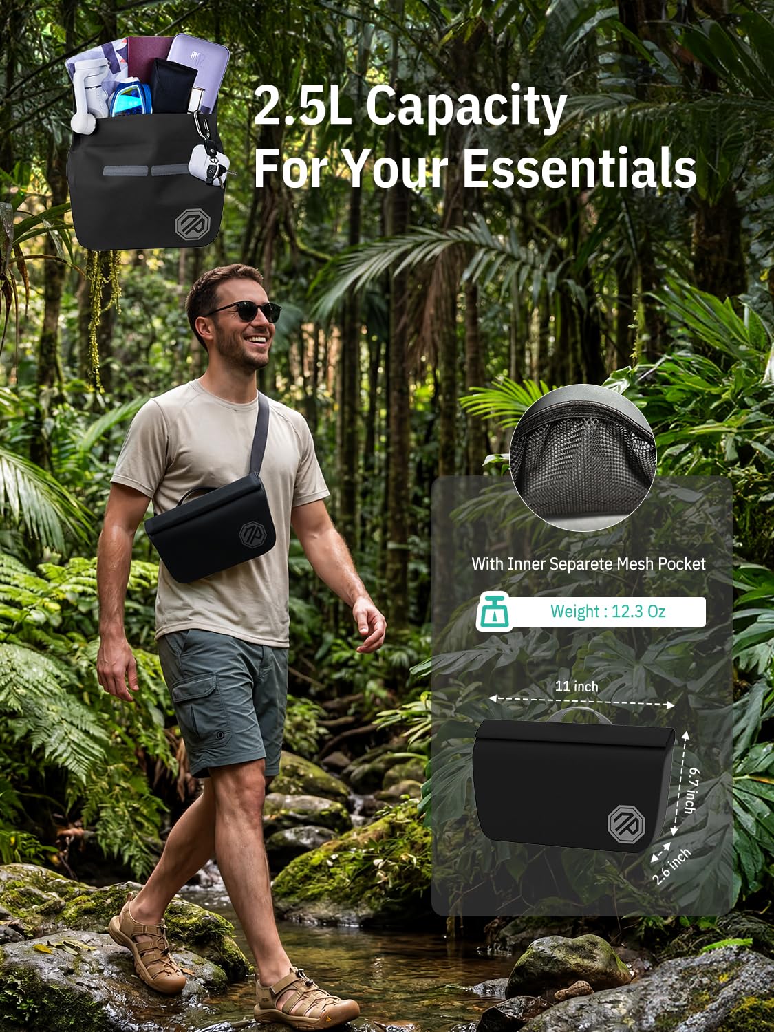 IPX7 Waterproof Fanny Pack & Dry Bag
