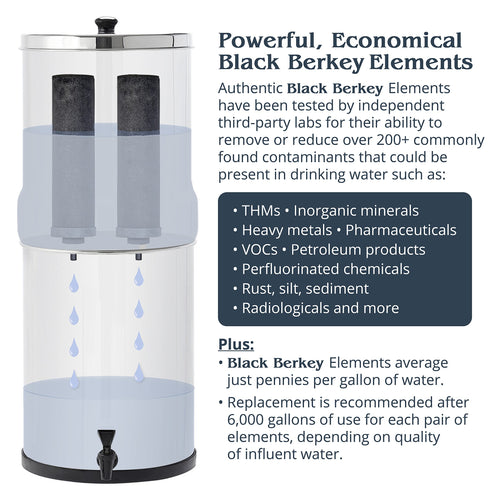 1 Qt. Gravity-Fed Water Filter Kit
