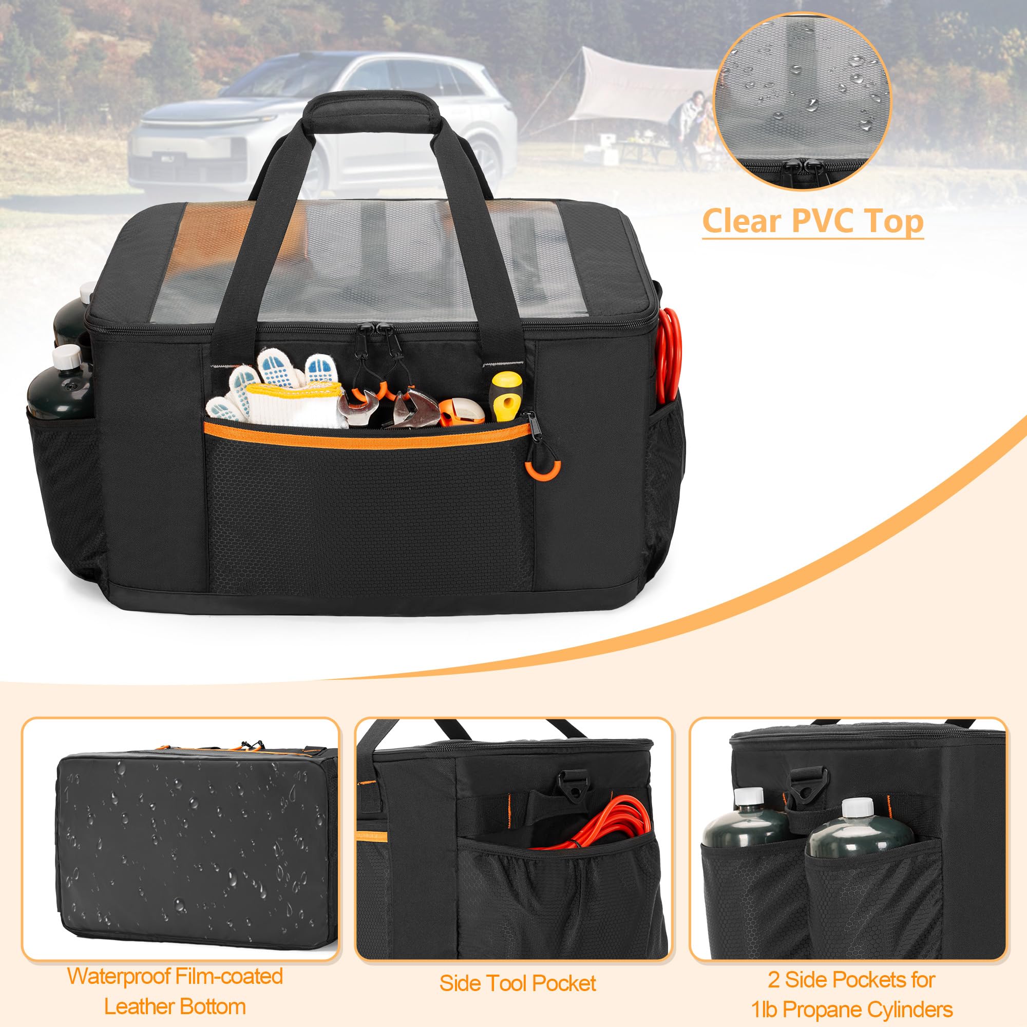 45L 5-in-1 Camping Gear Organizer