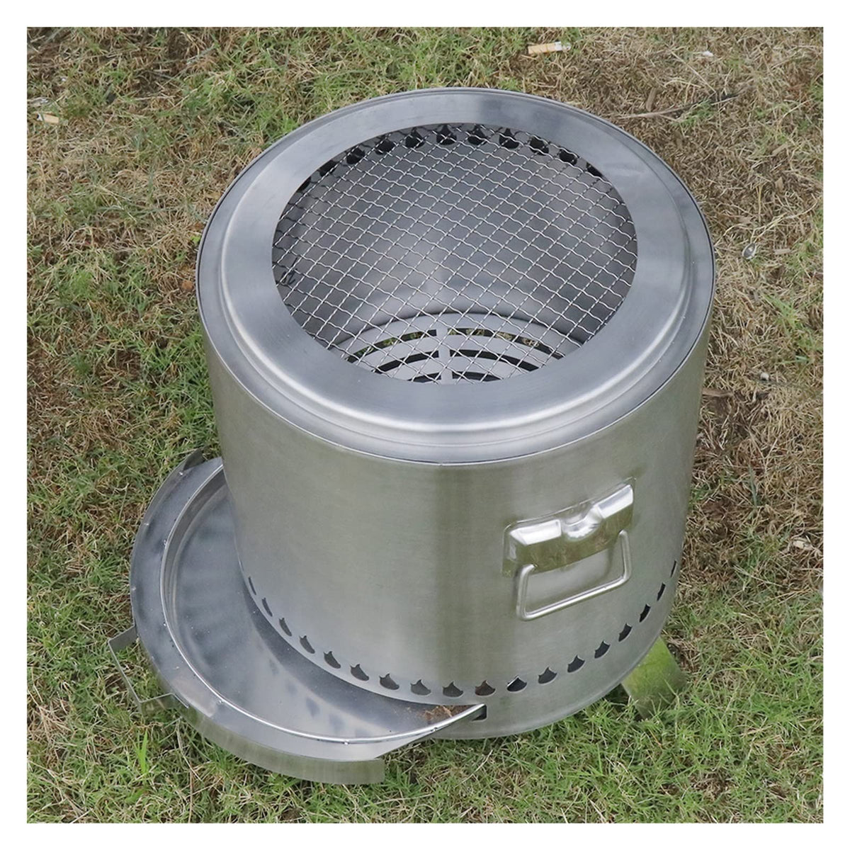 Portable Outdoor Firewood & Charcoal Stove
