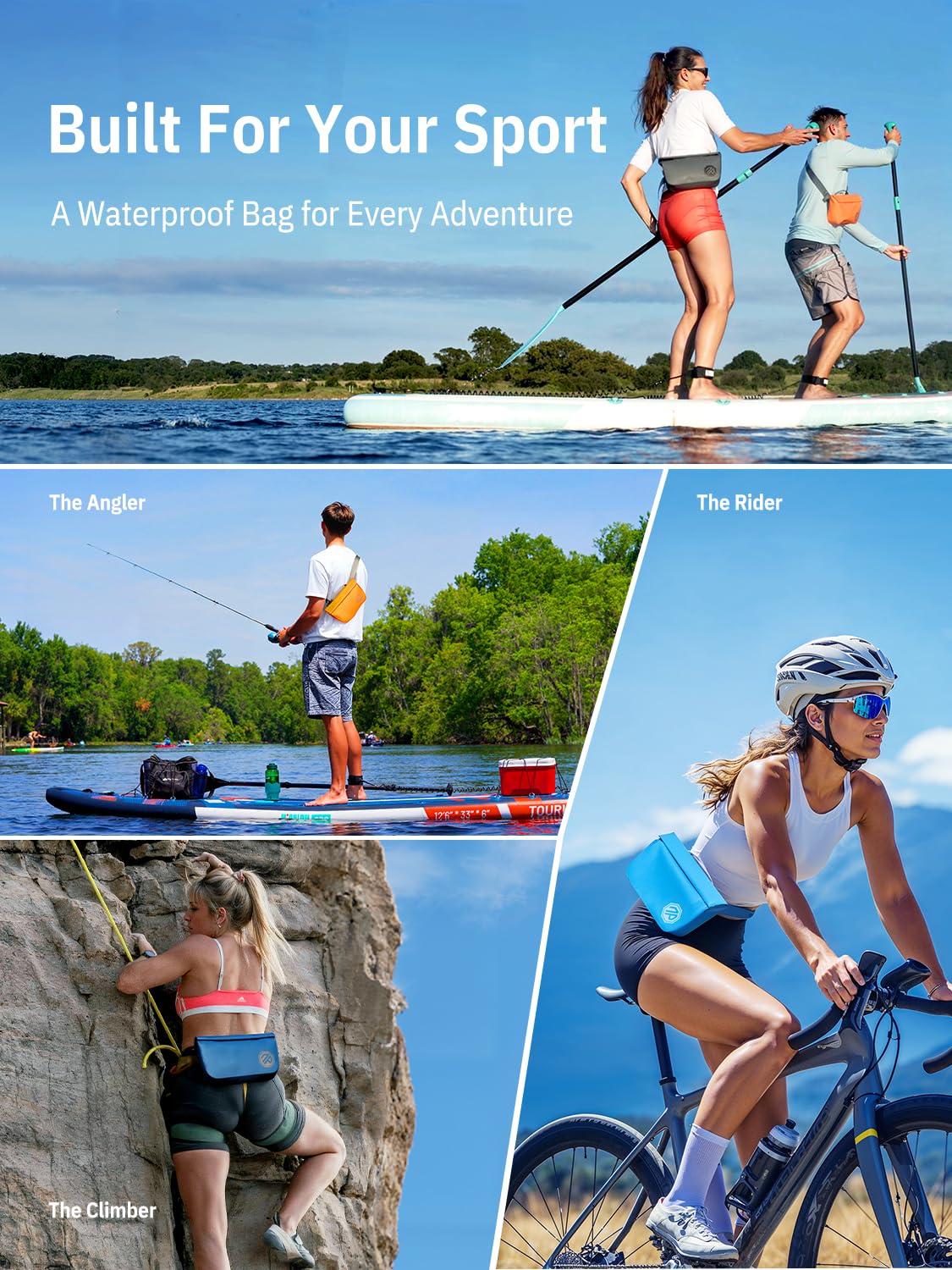 IPX7 Waterproof Fanny Pack & Dry Bag
