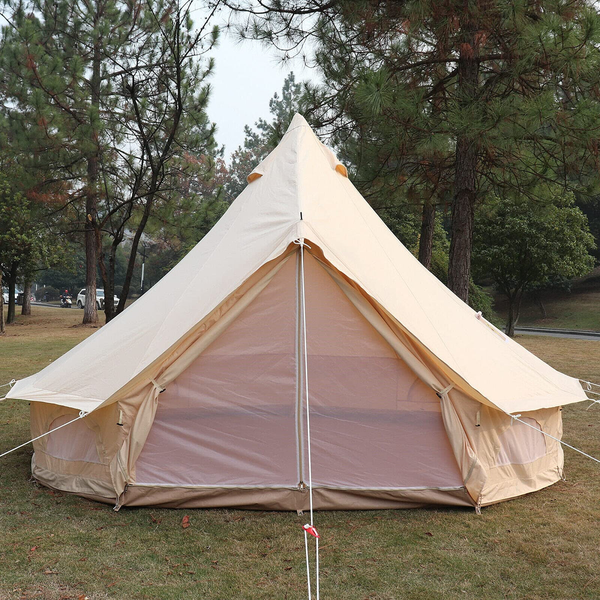 Waterproof Cotton Canvas Bell Tent – 4–12 Person